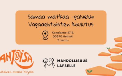 Samaa matkaa-vapaaehtoisten koulutus